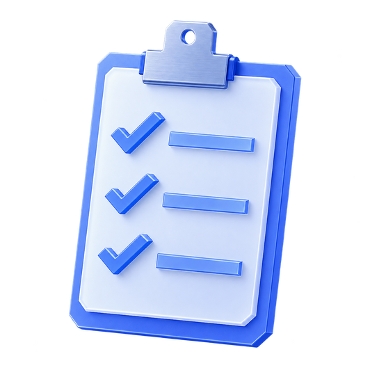Checklist du jour J